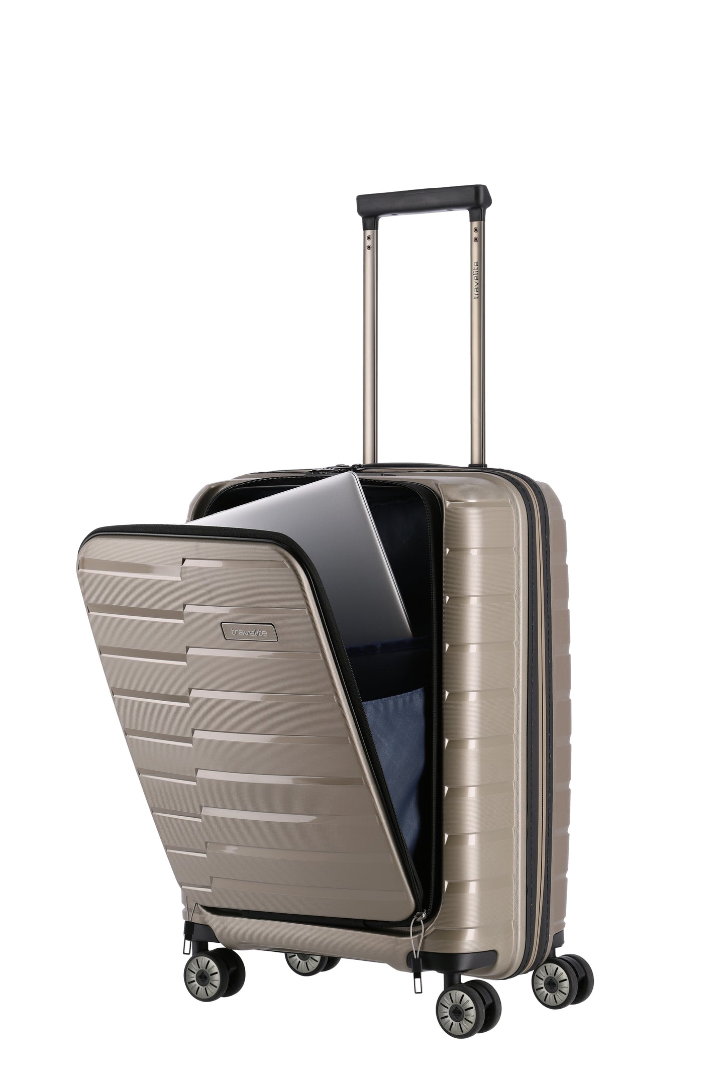 Air Base 4W Trolley S Satin Nude
