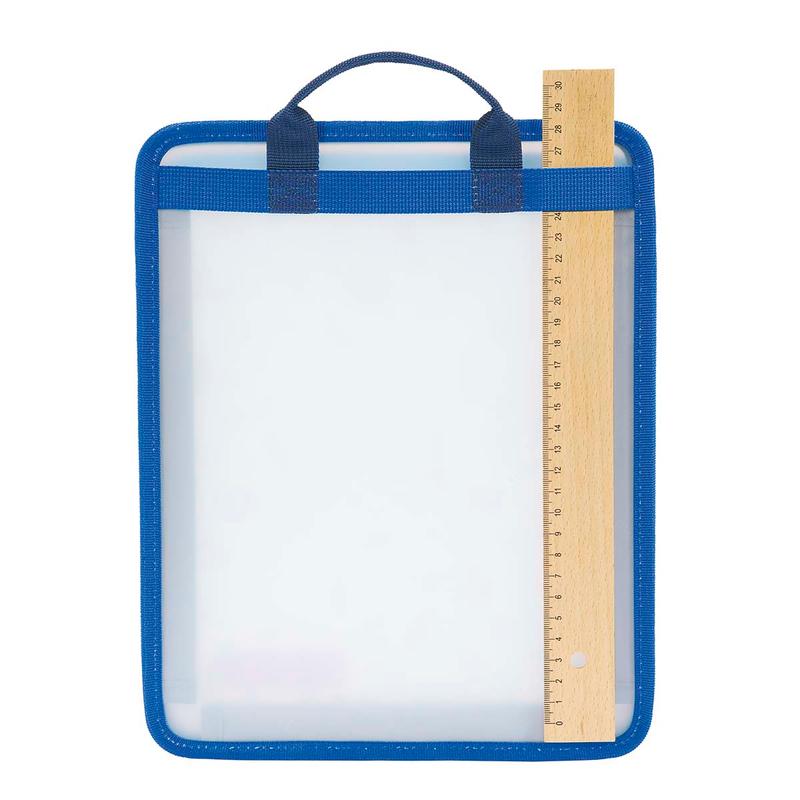 Faltbare Heftbox Blau