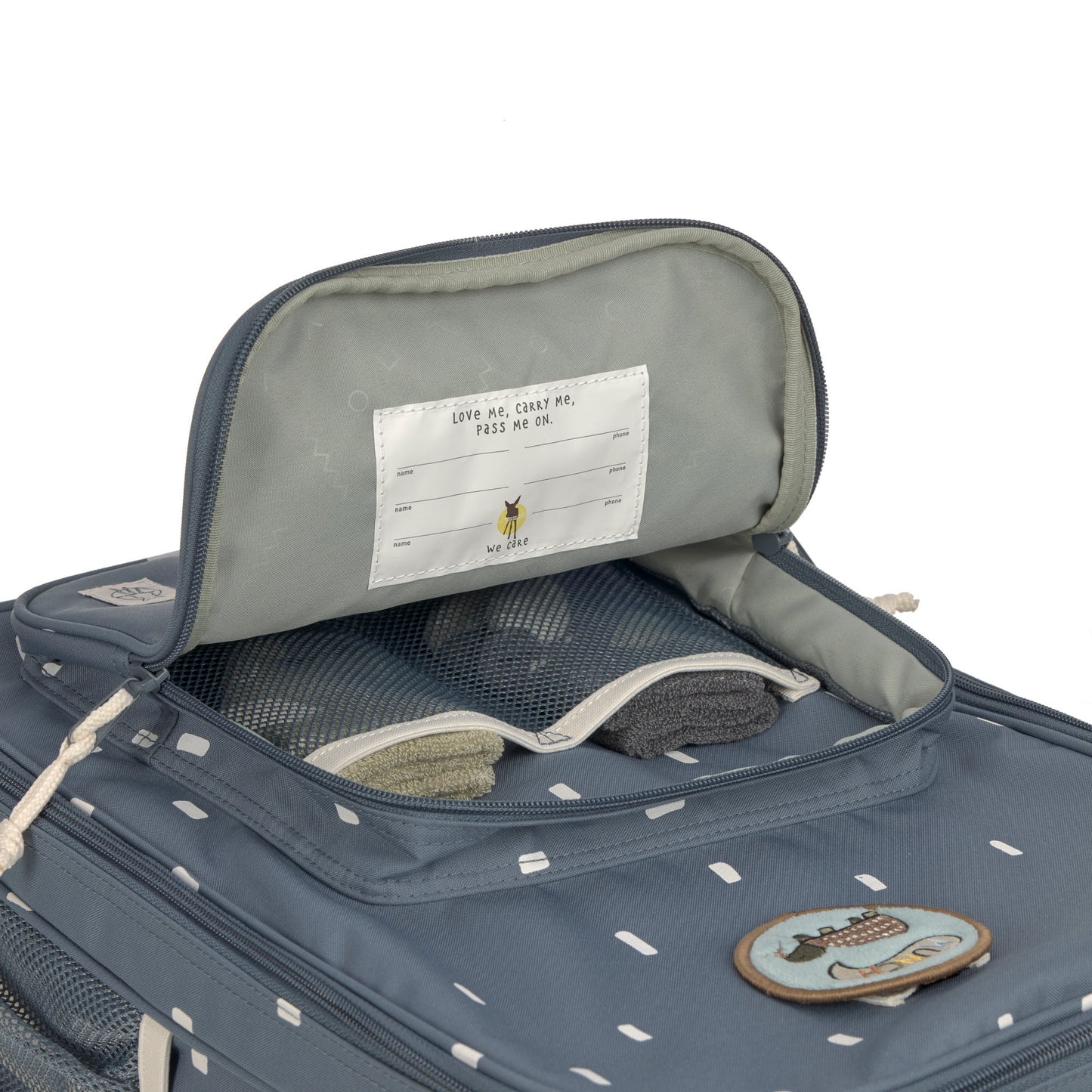 Trolley Happy Prints Prints midnight blue in blau