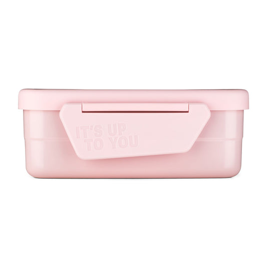 Edelstahl Brotdose Rose