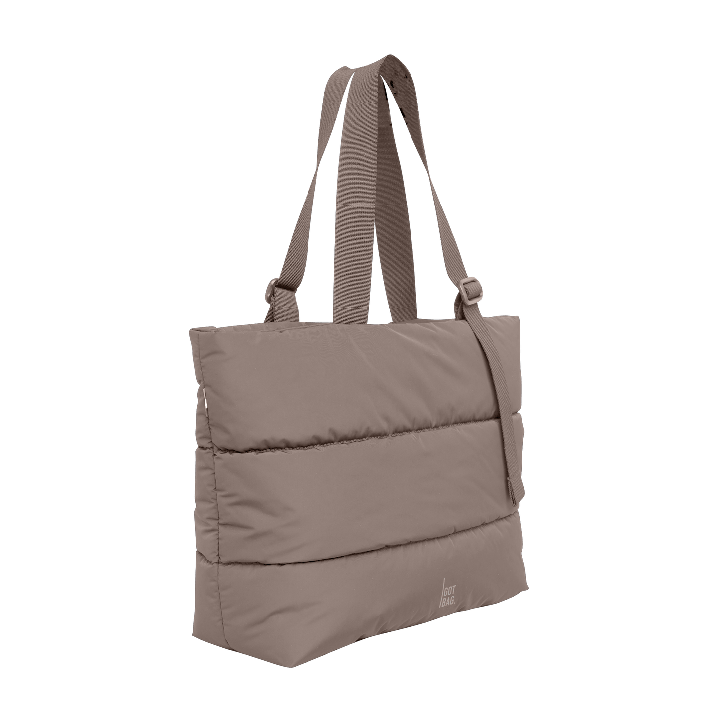 Puffer Tote Bag monochrome oyster