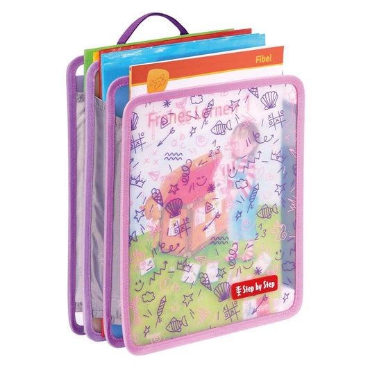 Faltbare Heftbox Pink