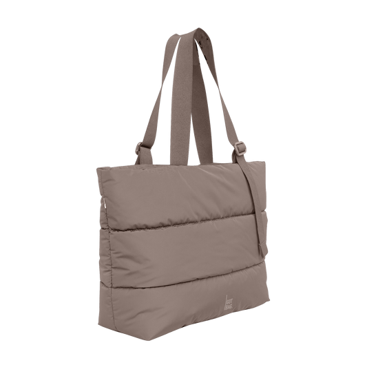 Puffer Tote Bag monochrome oyster