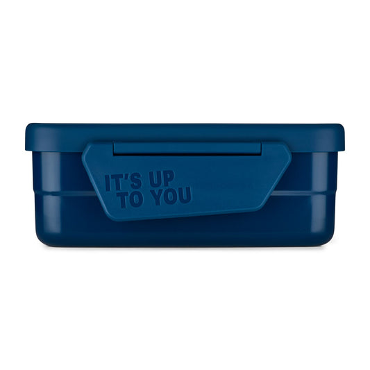 Edelstahl Brotdose Blue