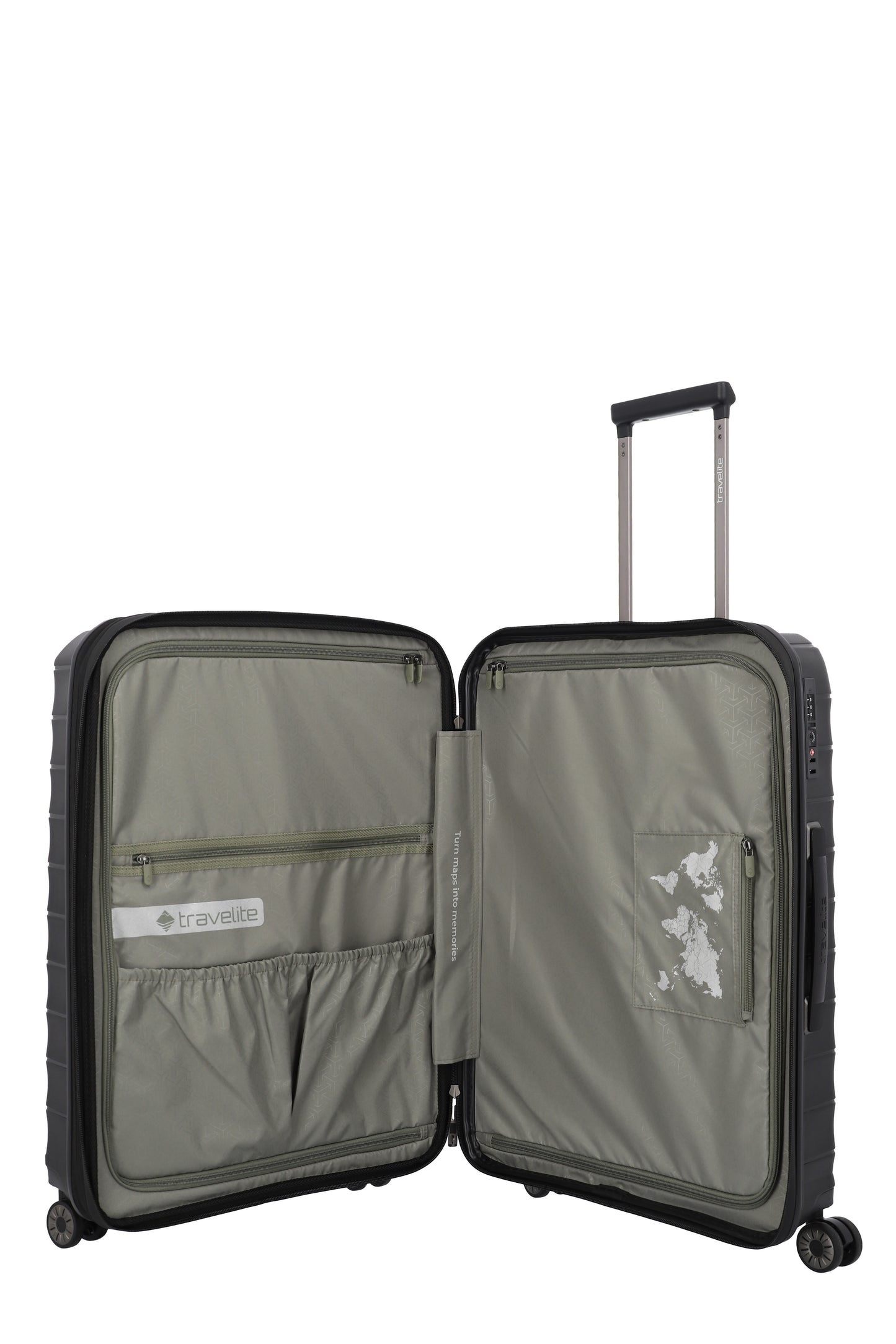 Mooby 4W Trolley M, Schwarz