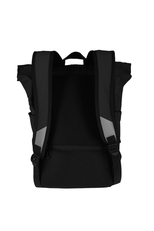Basics Roll-Up Rucksack Plane, Schwarz