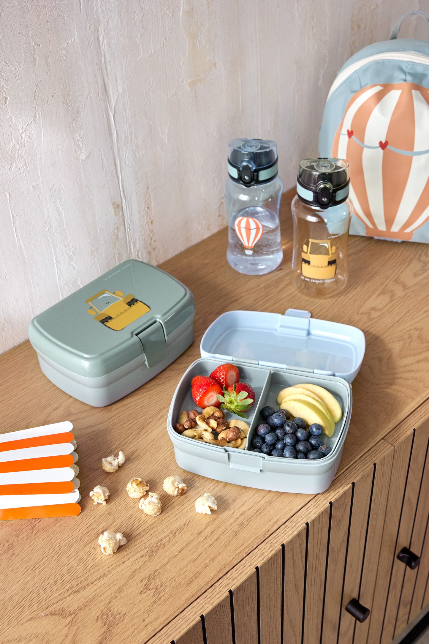 Lunch Set Tiny Drivers Excavator (Lunchbox + Drinking Bottle)