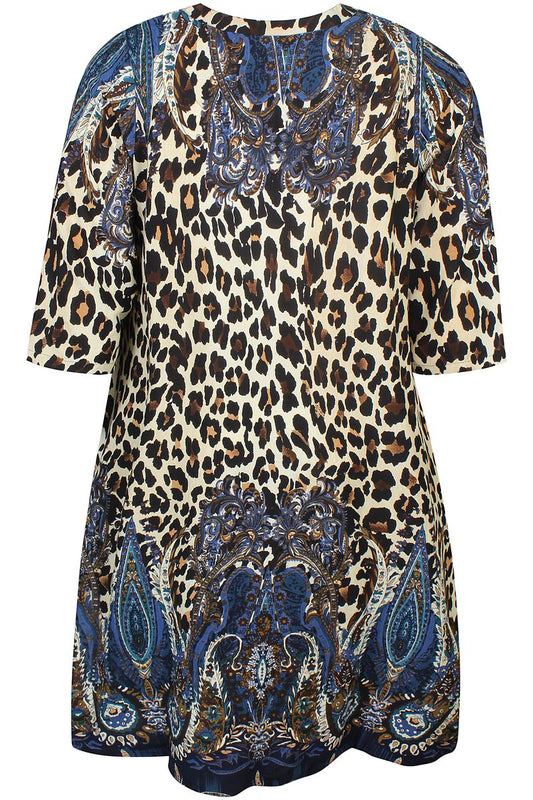 Zh-Siff 1050-Dress 3/4 True Blue