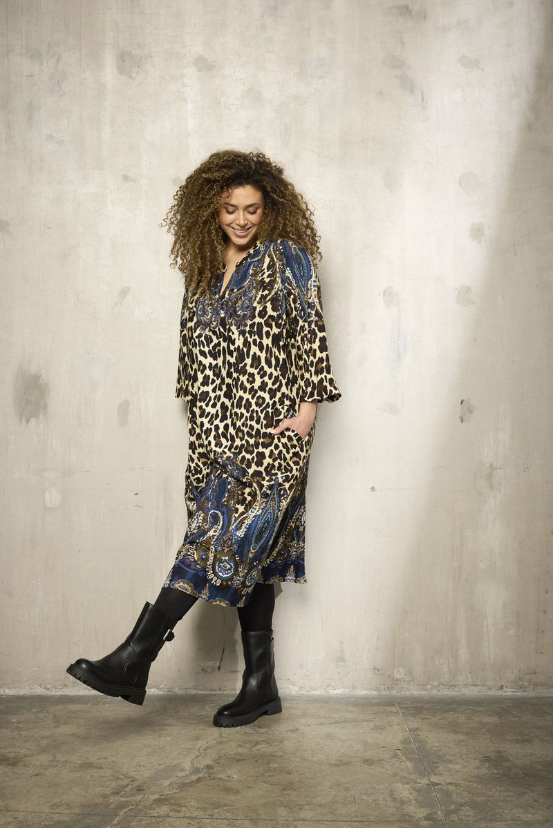 Zh-Siff 1050-Dress 3/4 True Blue