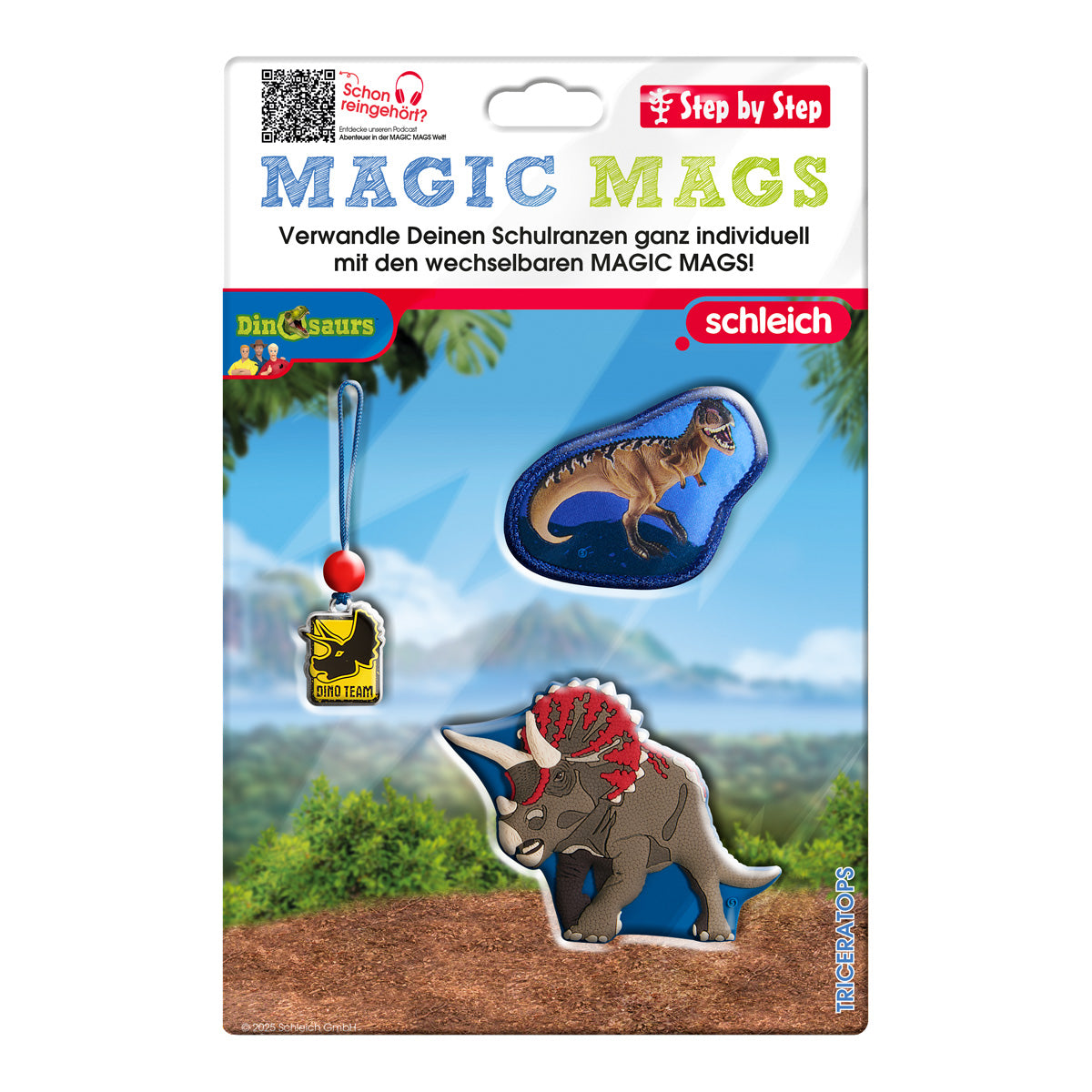Magic Mags schleich®, Dinosaurs, "Triceratops