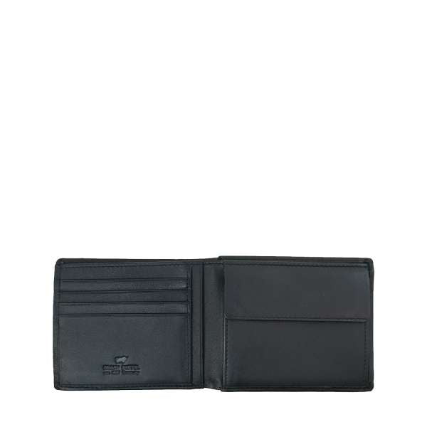 Hannes Rfid Geldbörse 4+4Cs Schwarz schwarz in schwarz