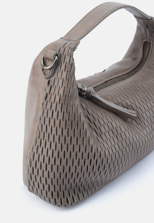 Soft Cut Handbag Muddy Khaki Brown