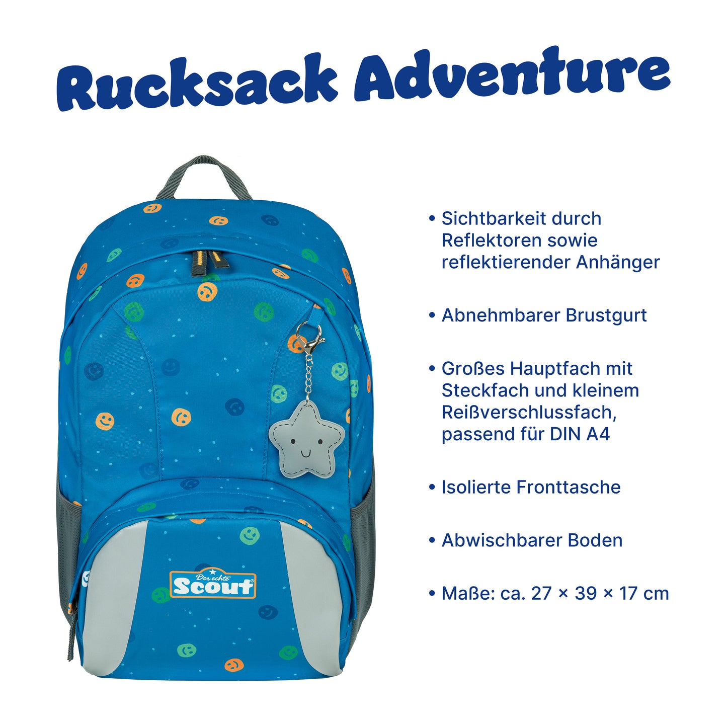 Rucksack Adventure Smileys