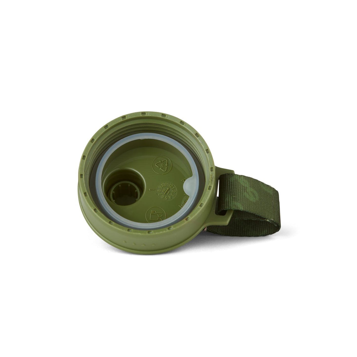 Edelstahl Trinkflasche Olive in grün