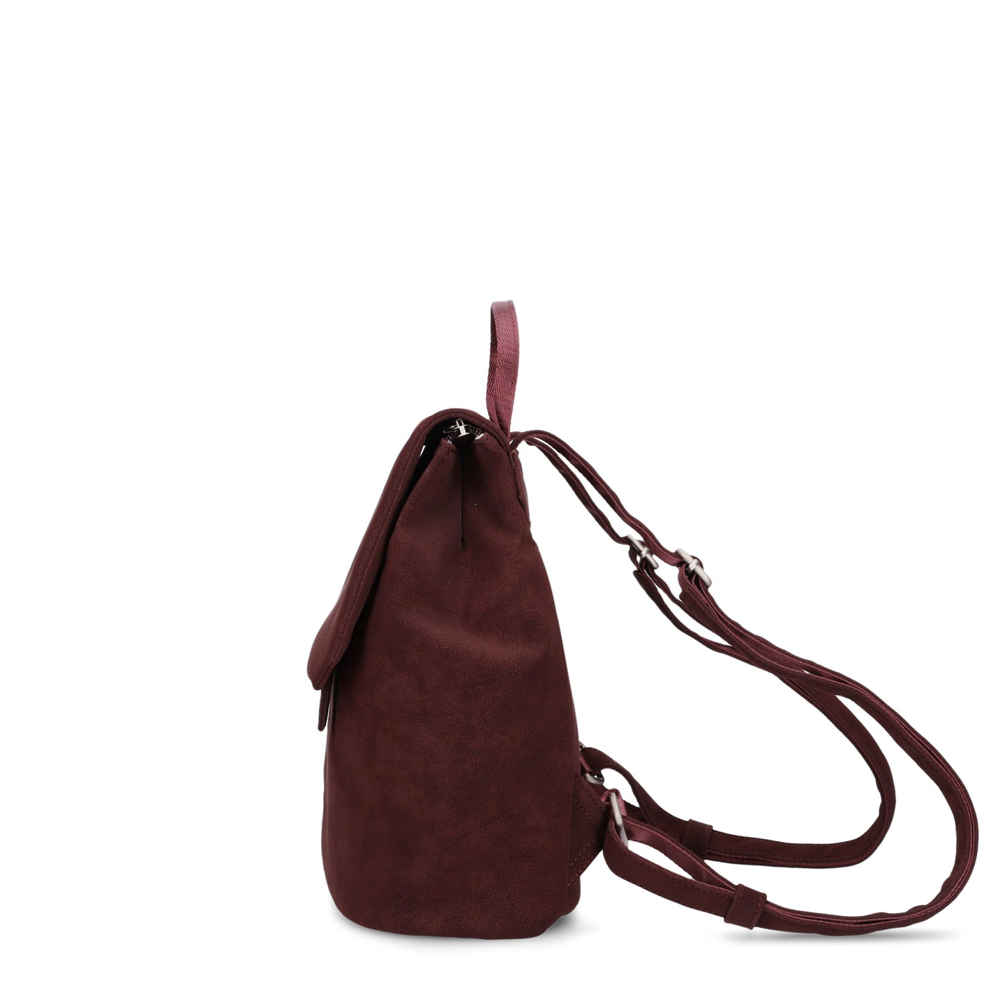 Mademoiselle.m Rucksack Mr8 Nubuk-Bordeaux