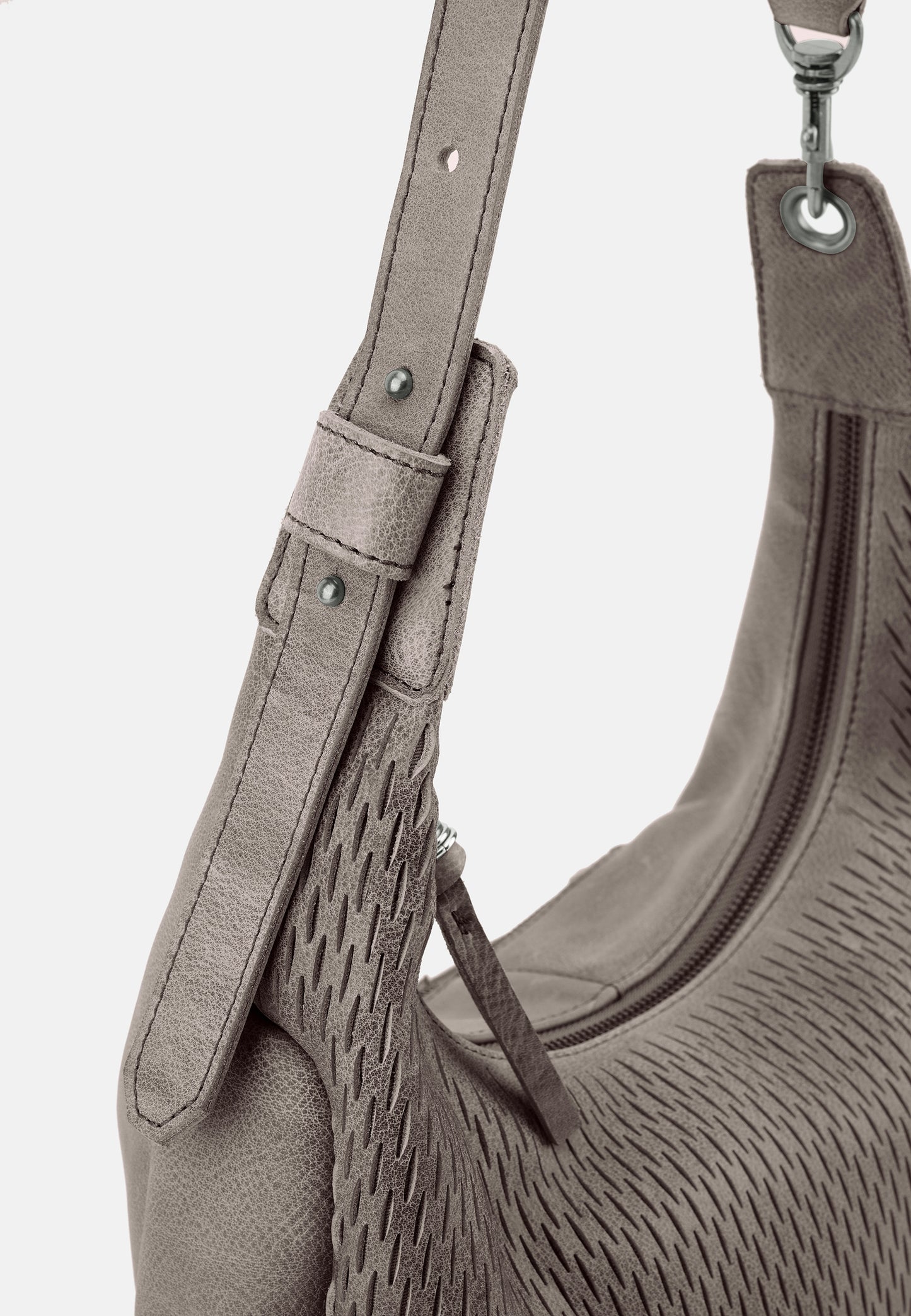 Soft Cut Round Crossbag Muddy Khaki Brown