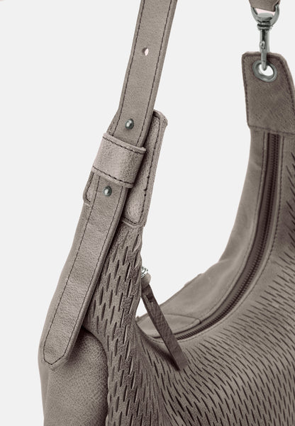 Soft Cut Round Crossbag Muddy Khaki Brown