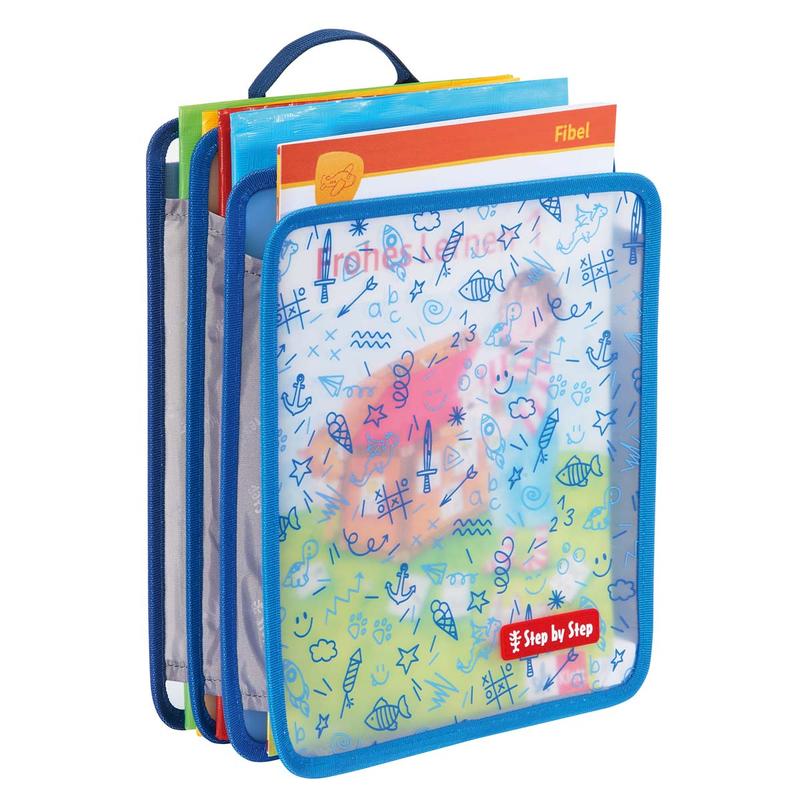 Faltbare Heftbox Blau