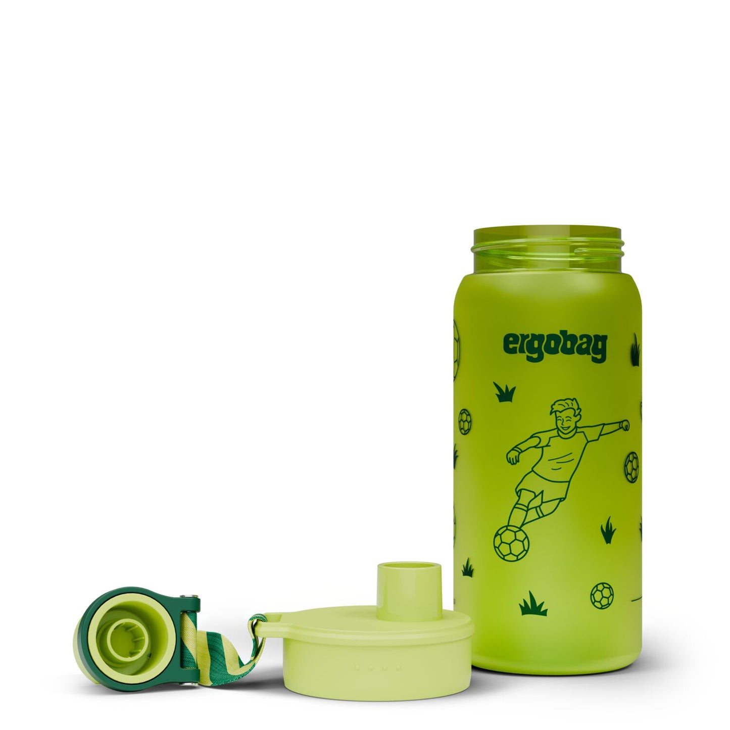 Trinkflasche Fußball