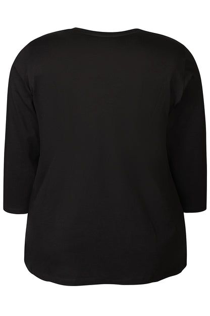 Zh-Alberta 229-T-Shirt 3/4 Maroon
