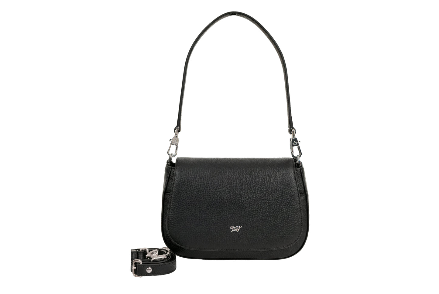 Hanna Flap Bag schwarz