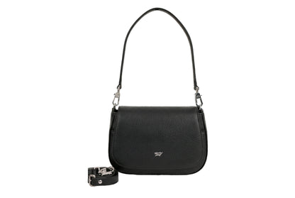 Hanna Flap Bag schwarz