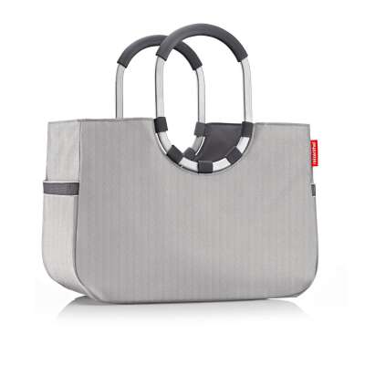 Loopshopper L herringbone grey