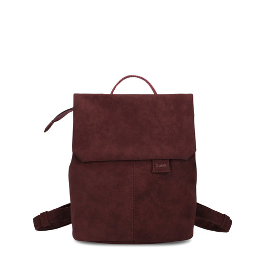 Mademoiselle.m Rucksack Mr8 Nubuk-Bordeaux