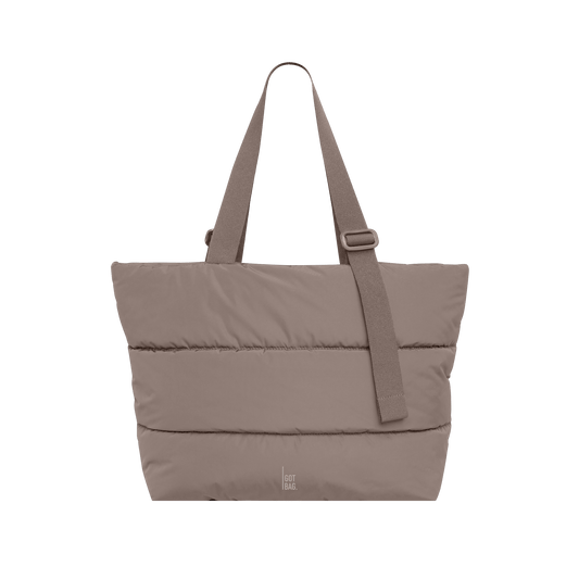 Puffer Tote Bag monochrome oyster