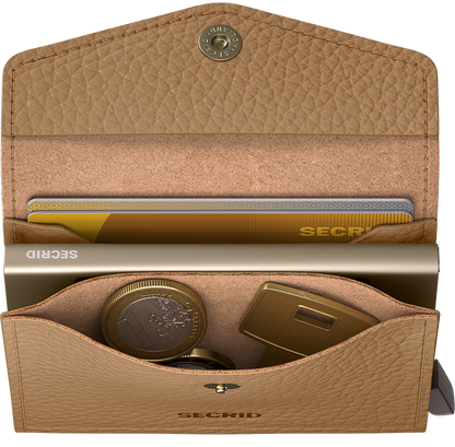 Envelope Wallet Pebble Cappuccino