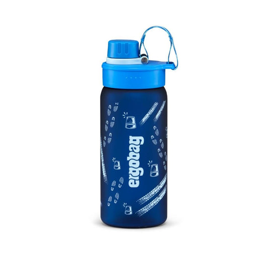 Trinkflasche Blaulicht in blau
