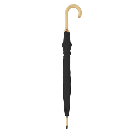 Nature Long uni simple black in schwarz