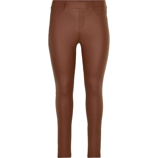 Dublin - Pants - Coated Cognac