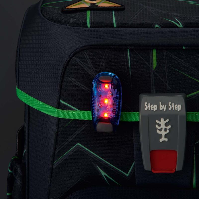 Led-Sicherheits-Klemmleuchte Blau