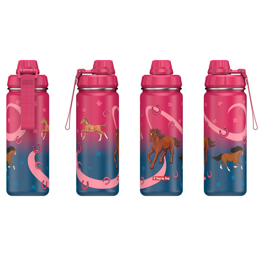 Isolierte Edelstahl-Trinkflasche Wild Horse