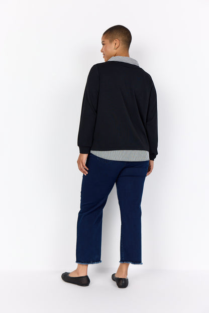 Wa-Sabina 63 Sweatshirt BLACK COMBI