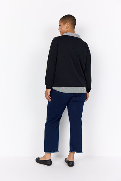 Wa-Sabina 63 Sweatshirt BLACK COMBI