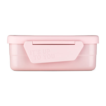 Edelstahl Brotdose Rose