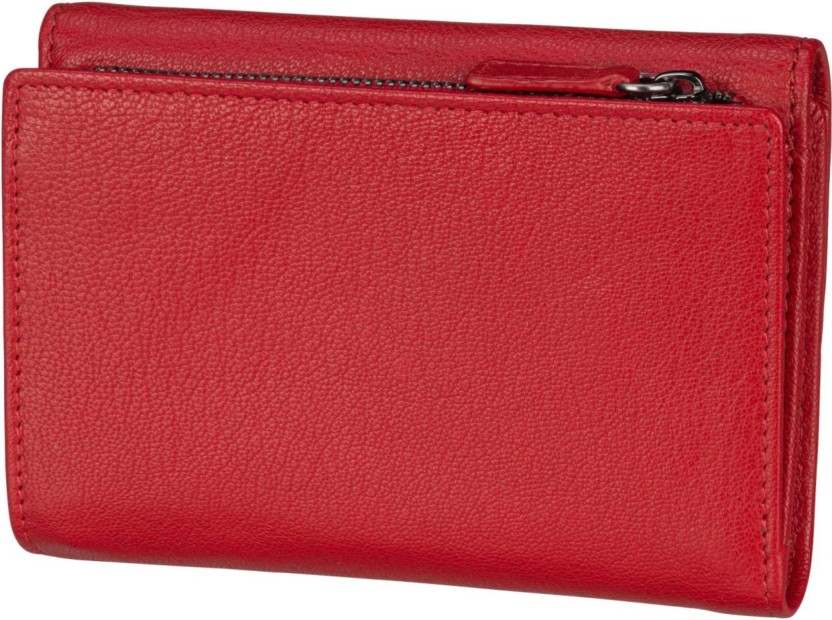 Anna Rfid Rv-Geldbörse M 15Cs Rot rot in rot