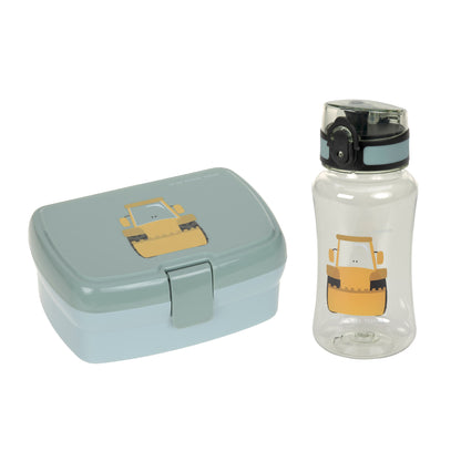 Lunch Set Tiny Drivers Excavator (Lunchbox + Drinking Bottle)