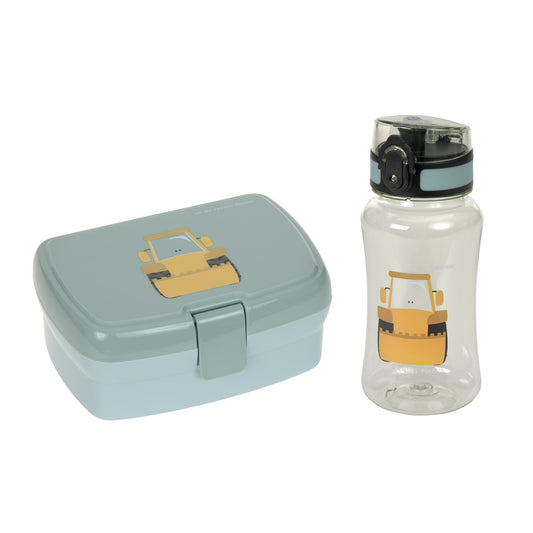 Lunch Set Tiny Drivers Excavator (Lunchbox + Drinking Bottle)