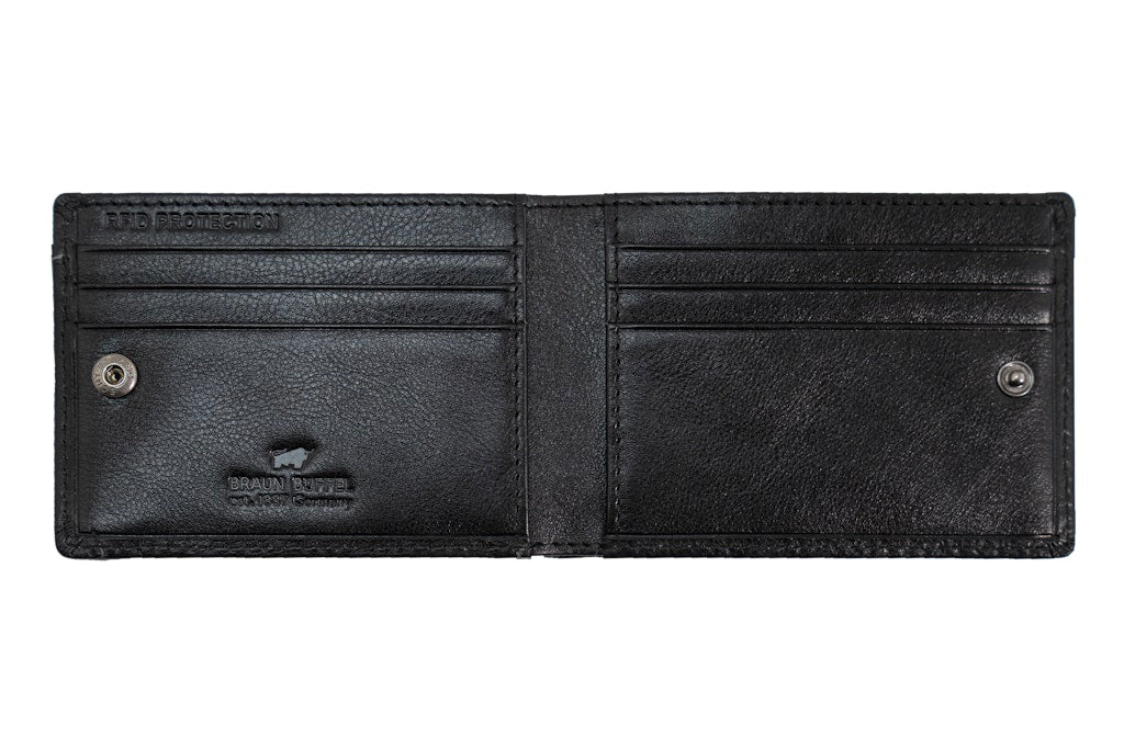 Arezzo Rfid Geldbörse S 6Cs Schwarz schwarz