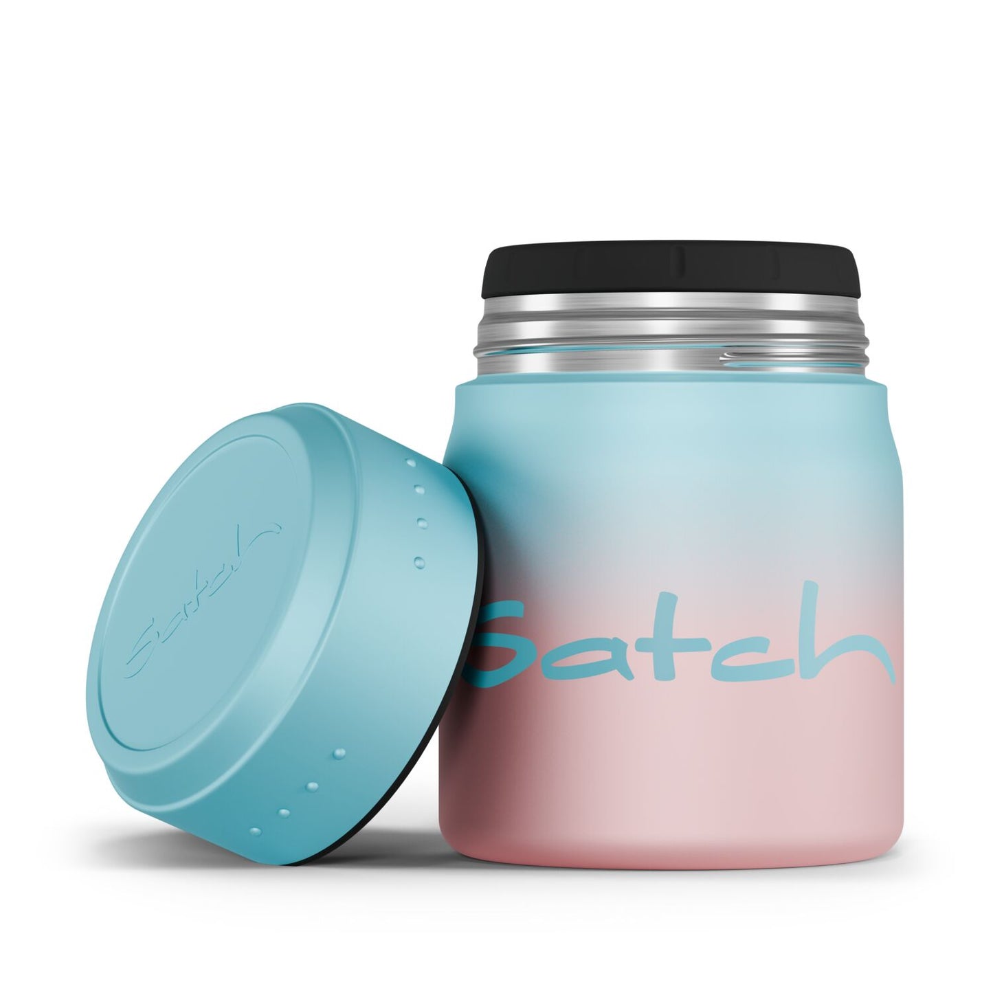 Thermo Lunchbox Light Blue Graffiti