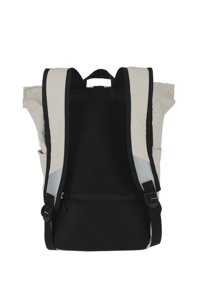 Basics Roll-Up Rucksack Plane, Weiss