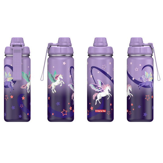 Isolierte Edelstahl-Trinkflasche Dreamy Pegasus