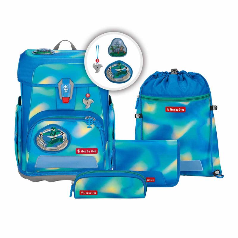 Cloud Flash Schulranzen-Set Ninja Zazu