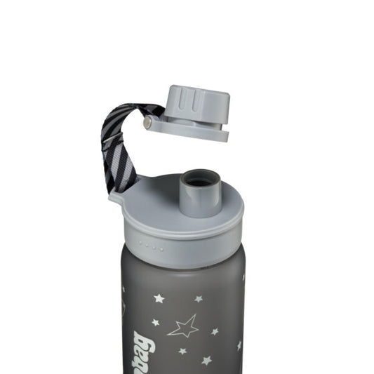Trinkflasche Weltall in grau