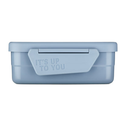 Edelstahl Brotdose Nordic Light Blue