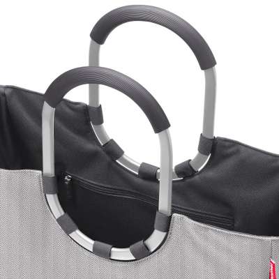 Loopshopper L herringbone grey