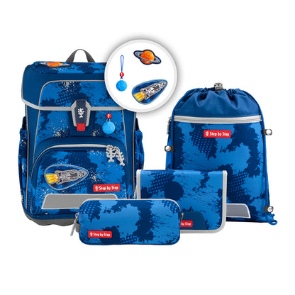 Schulranzen-Set Rocket Novo",